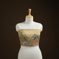 Bengal Kantha Hand Embroidered Cotton Blouse Piece 59