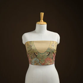 Bengal Kantha Hand Embroidered Cotton Blouse Piece 59