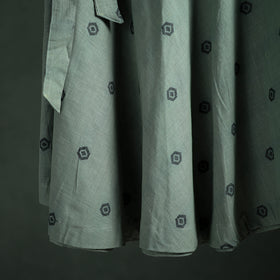 Jacquard Cotton Wrap Around Skirt 158