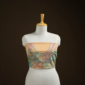 Bengal Kantha Hand Embroidered Cotton Blouse Piece 63