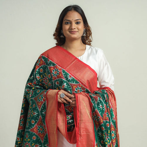 pochampally silk dupatta