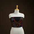 Bengal Kantha Hand Embroidered Cotton Blouse Piece 64