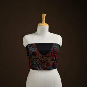 Bengal Kantha Hand Embroidered Cotton Blouse Piece 64