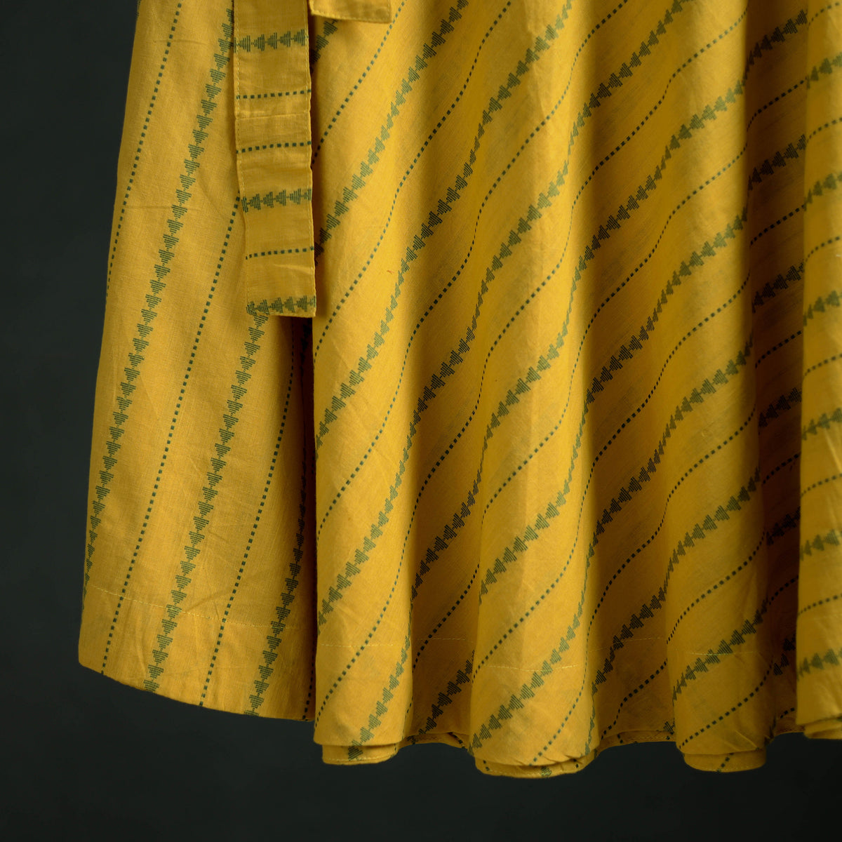 Jacquard Cotton Wrap Around Skirt 159