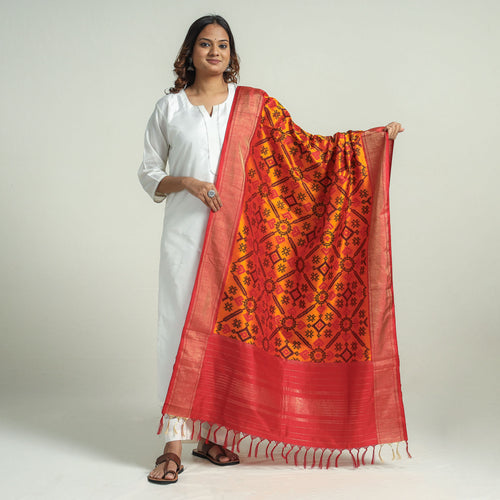 handwoven pochampally dupatta