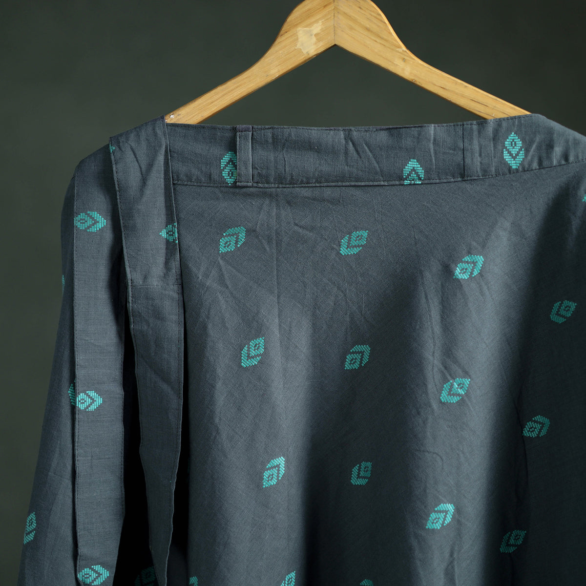 Jacquard Cotton Wrap Around Skirt 160