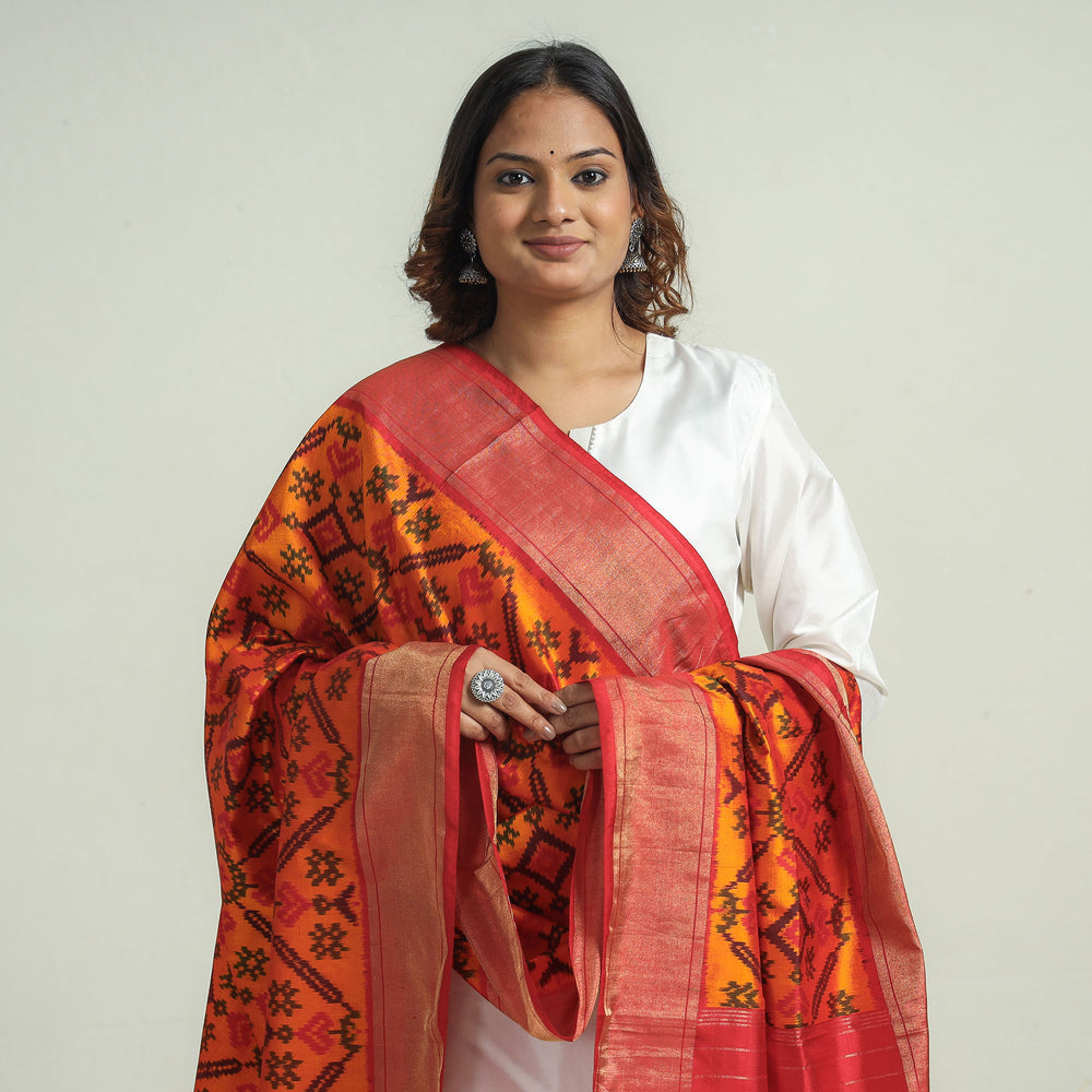 handwoven pochampally dupatta