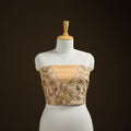 Bengal Kantha Hand Embroidered Cotton Blouse Piece 69