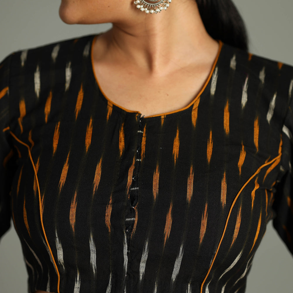 Pochampally Ikat Stitched Blouse
