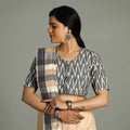 Buy Pochampally Ikat Cotton Stitched Blouse 