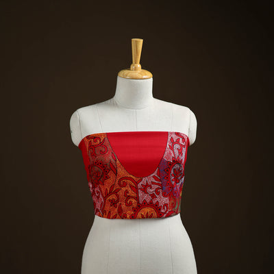 Bengal Kantha Hand Embroidered Cotton Blouse Piece 74