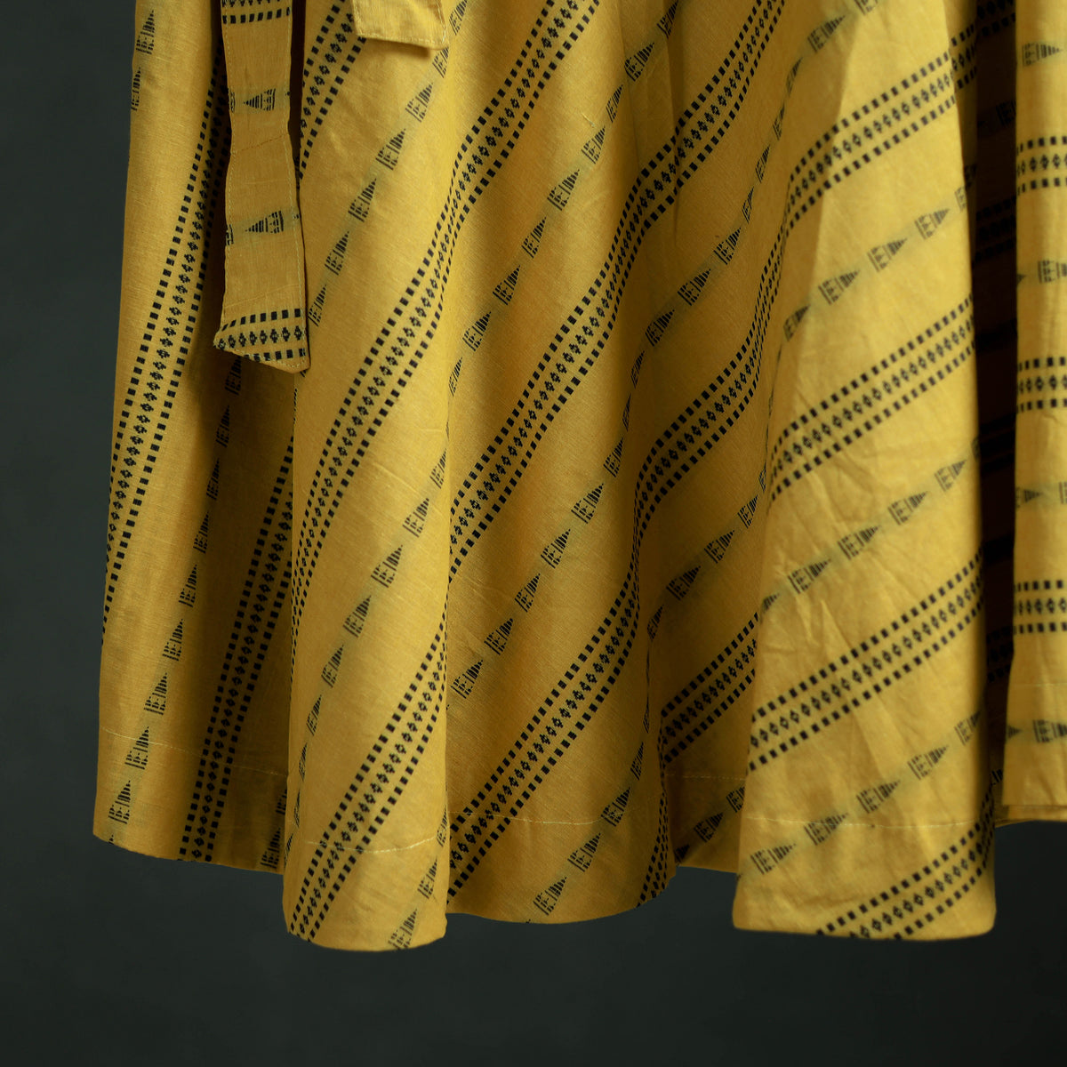 Jacquard Cotton Wrap Around Skirt 162