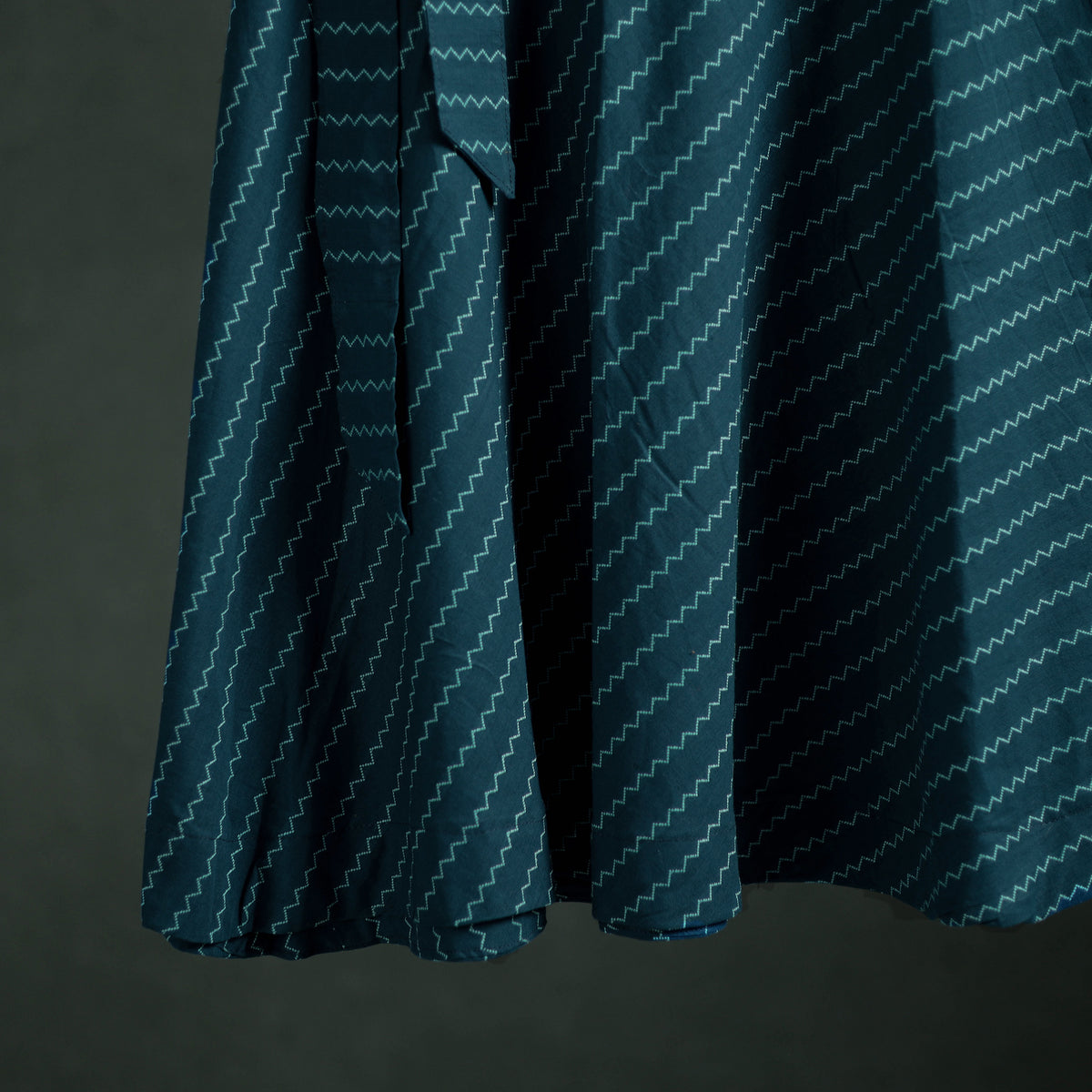 Jacquard Cotton Wrap Around Skirt 163