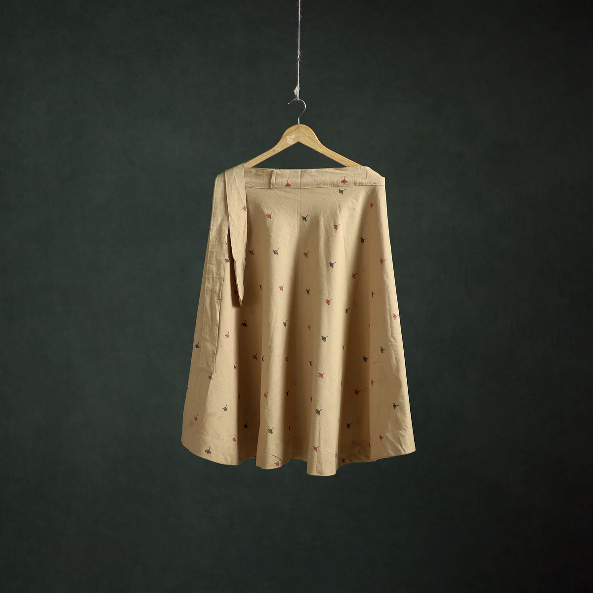 Jacquard Cotton Wrap Around Skirt 164