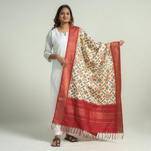 handwoven pochampally dupatta