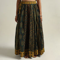 Ajrakh Patchwork Skirt 