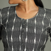 Pochampally Ikat Stitched Blouse
