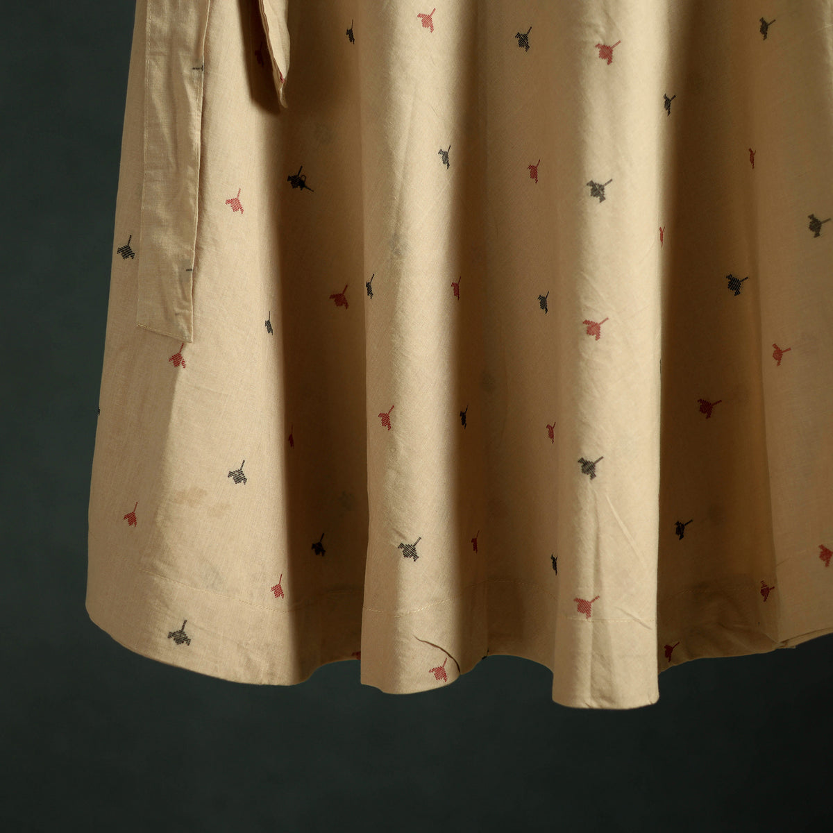 Jacquard Cotton Wrap Around Skirt 164