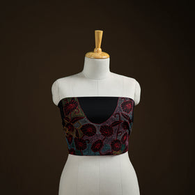 Bengal Kantha Hand Embroidered Cotton Blouse Piece 81