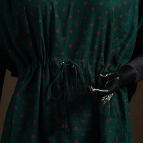 Bandhani Tie-Dye Gota Work Cotton Kaftan (Short) 18