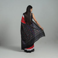 Multicolor - Ikat Weave Handloom Cotton Sambalpuri Saree 03