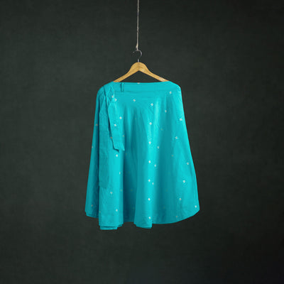 Jacquard Cotton Wrap Around Skirt 166