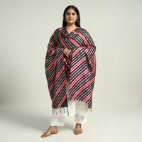 Traditional Tie & Dye Tussar Silk Leheriya Dupatta 07