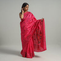 Kantha Embroidery Saree 