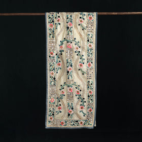 Ranihati Chanderi Silk Hand Embroidered Stole 145