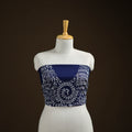Bengal Kantha Hand Embroidered Cotton Blouse Piece 90