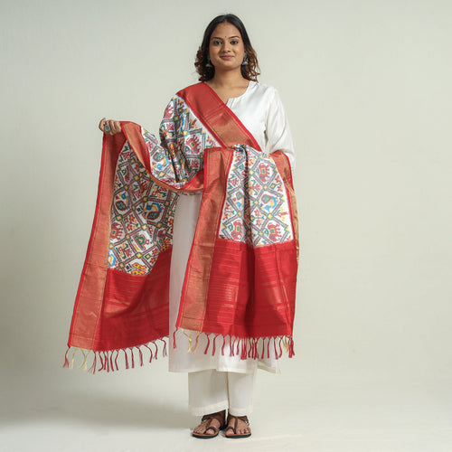 handwoven pochampally dupatta