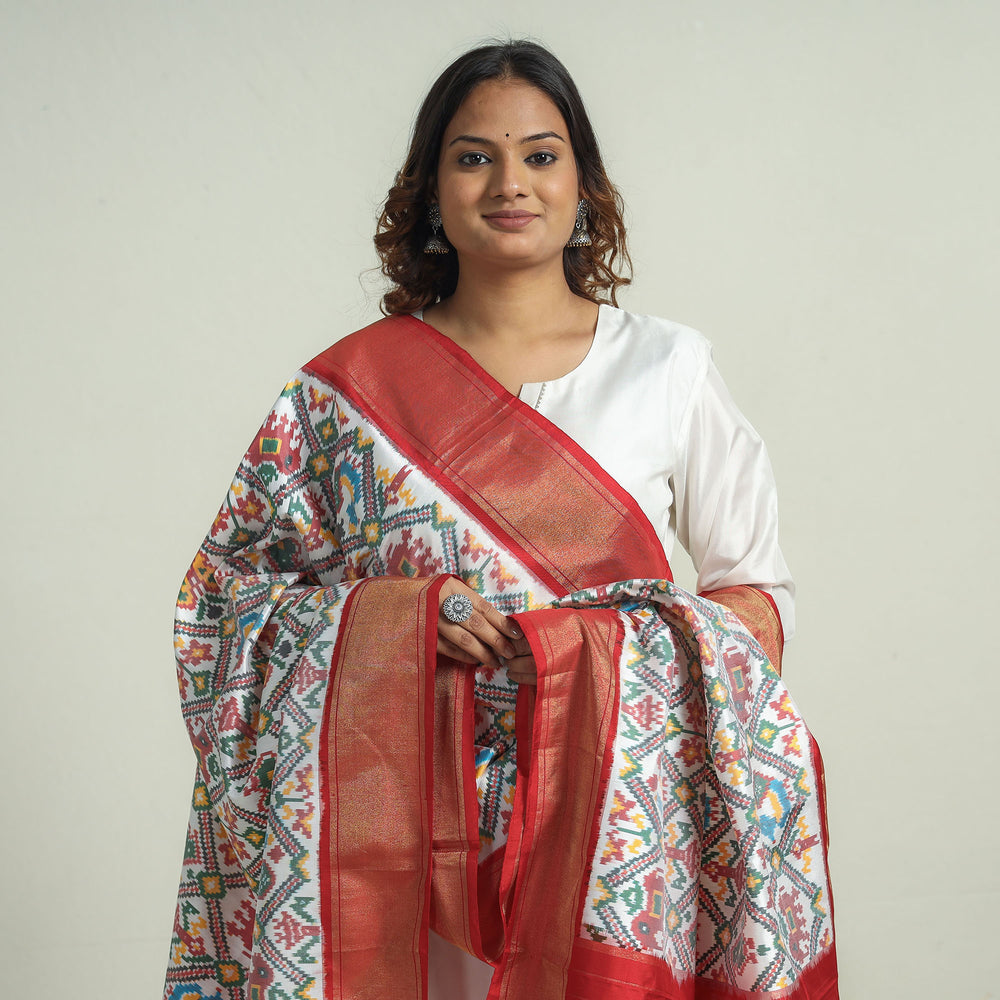 handwoven pochampally dupatta