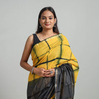 shibori silk saree