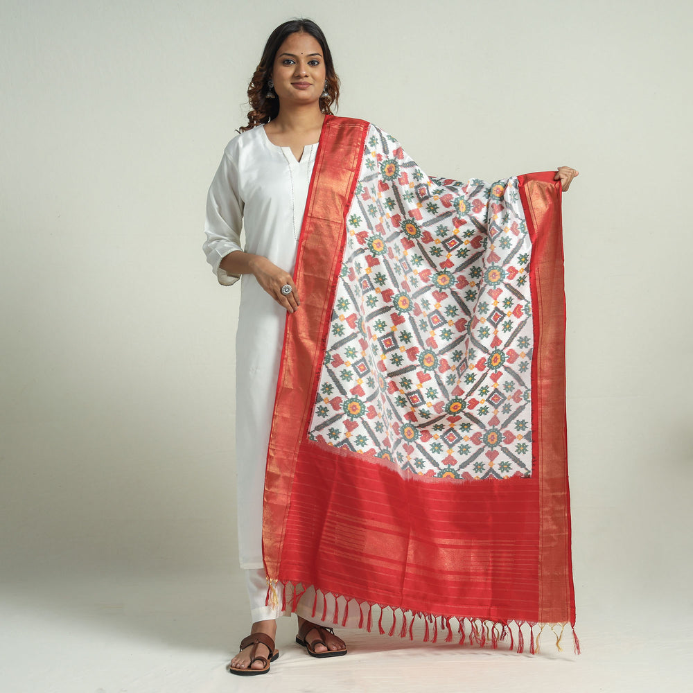 handwoven pochampally dupatta