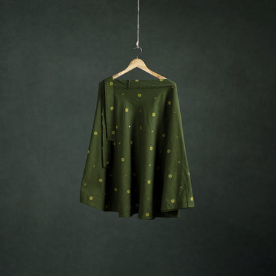 Jacquard Cotton Wrap Around Skirt 170