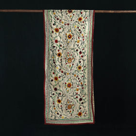 Ranihati Chanderi Silk Hand Embroidered Stole 139