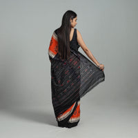 Multicolor - Ikat Weave Handloom Cotton Sambalpuri Saree 05