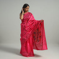 Kantha Embroidery Saree 