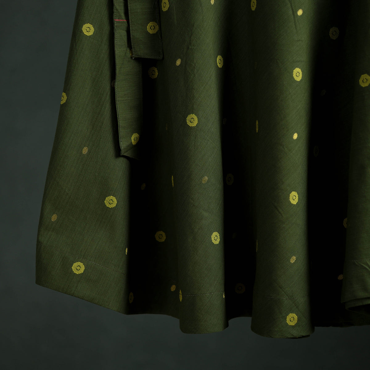 Jacquard Cotton Wrap Around Skirt 170