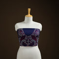 Bengal Kantha Hand Embroidered Cotton Blouse Piece 97