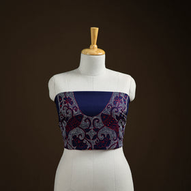 Bengal Kantha Hand Embroidered Cotton Blouse Piece 97