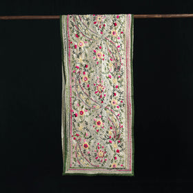 Ranihati Chanderi Silk Hand Embroidered Stole 136