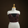 Bengal Kantha Hand Embroidered Cotton Blouse Piece 100