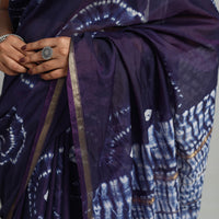 shibori silk saree