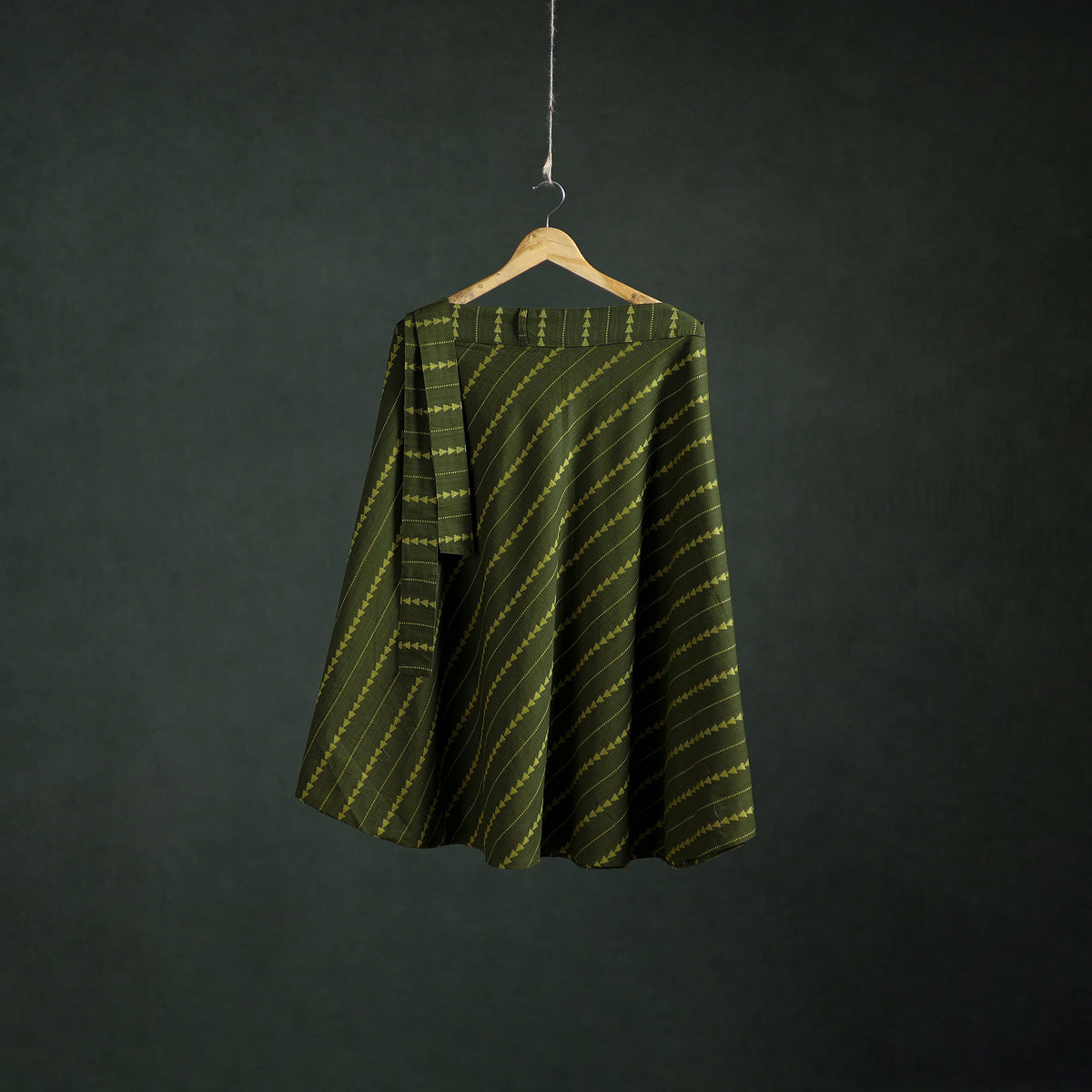 Jacquard Cotton Wrap Around Skirt 172