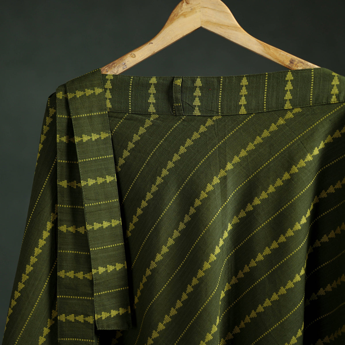 Jacquard Cotton Wrap Around Skirt 172