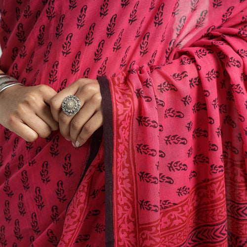 Bagh Print Saree