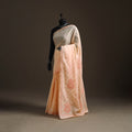 Hand Embroidered Terivoile Cotton Lucknowi Chikankari Saree 02