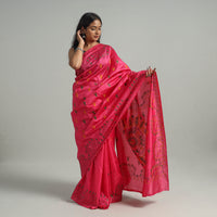 Kantha Embroidery Saree 