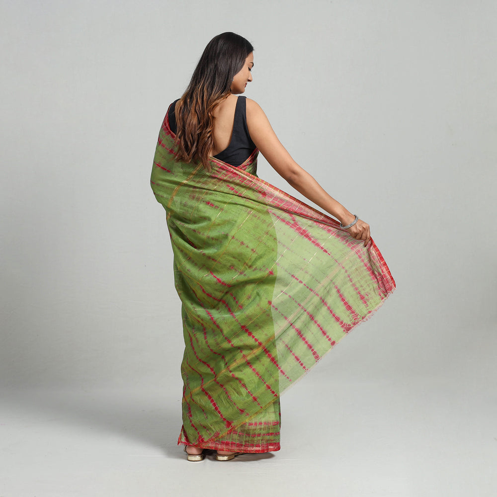 shibori silk saree